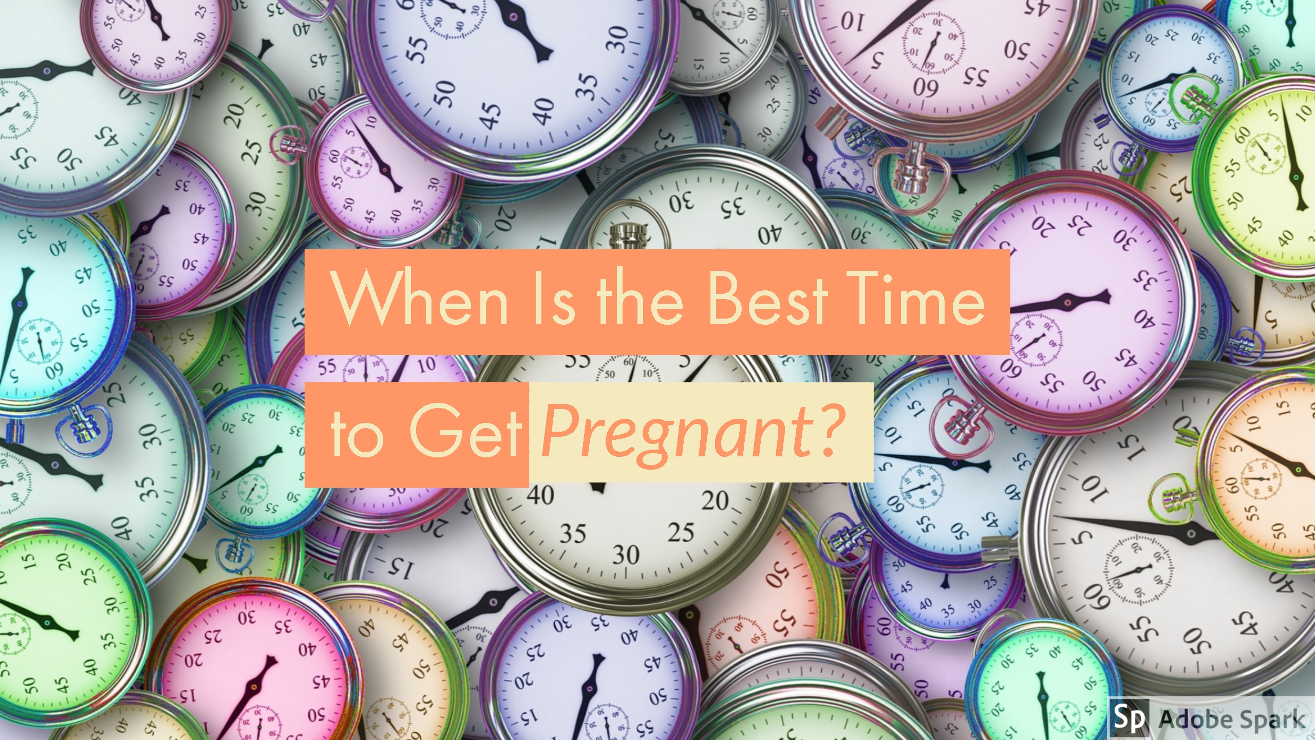 What is the Best Time to Get Pregnant?